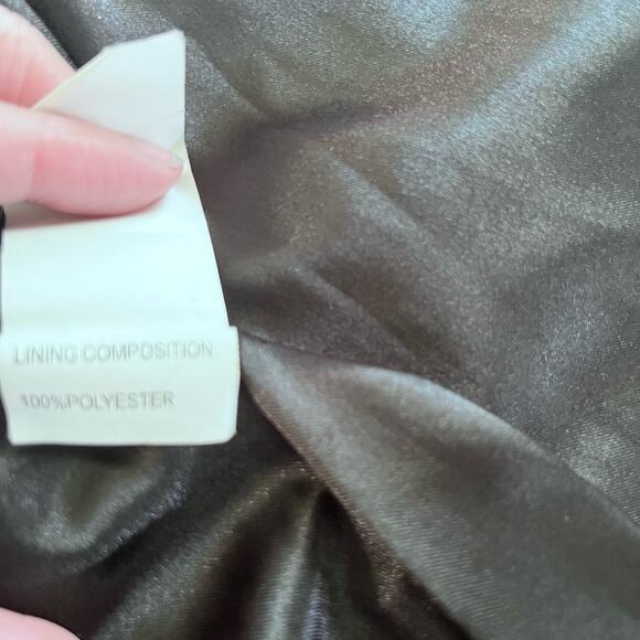 CF Charm Furs Black Rabbit Fur Cap Sleeve Vest Jacket Size Medium - Picture 8 of 12